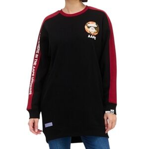 AAPE By A Bathing Ape (BAPE) Sweatshirt Dress